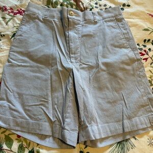 Southern Tide Blue and White Striped Men's Shorts